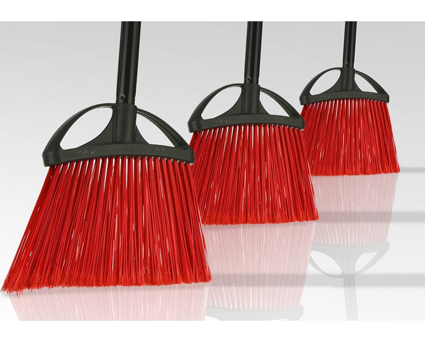10-Inch Smooth Surface Angle Broom (3 Per Box)