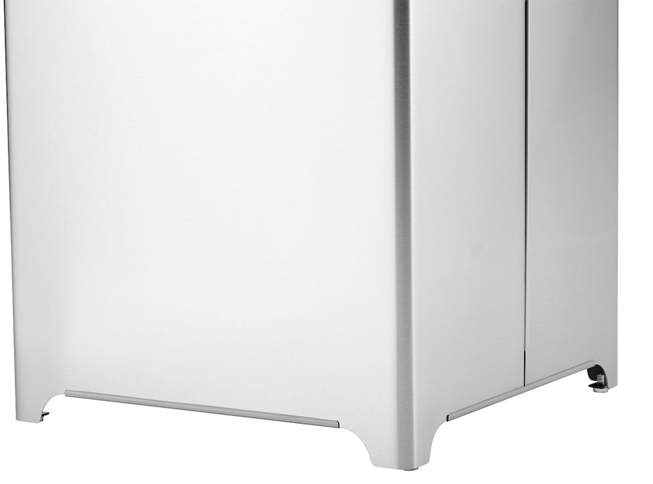 Stainless Steel Swing Top Waste Can (20-40 Gallon Option)