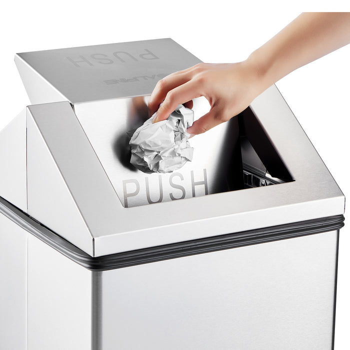 Stainless Steel Swing Top Waste Can (20-40 Gallon Option)