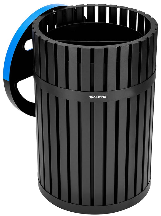 40-Gallon Vanta Steel Two-Stream Trash Can