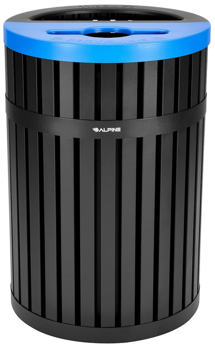 40-Gallon Vanta Steel Two-Stream Trash Can