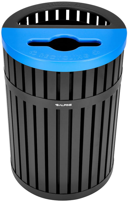 40-Gallon Vanta Steel Two-Stream Trash Can
