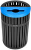 40-Gallon Vanta Steel Two-Stream Trash Can