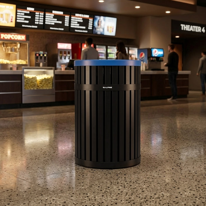40-Gallon Vanta Steel Two-Stream Trash Can