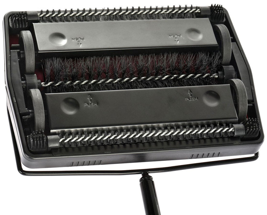 Triple Brush Floor and Carpet Sweeper