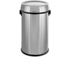 17-Gallon Stainless Steel Open-Top Indoor Trash Receptacle w/ Swing Lid