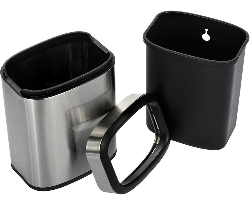 Stainless Steel Open Trash Can