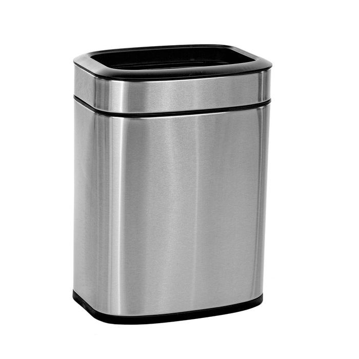 Stainless Steel Open Trash Can