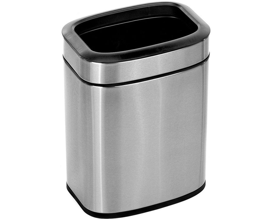 Stainless Steel Open Trash Can