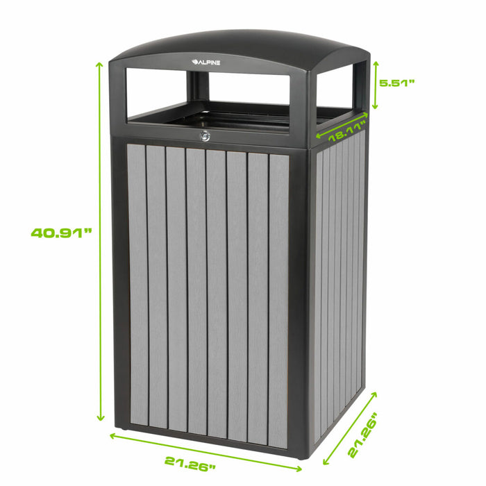 40-Gallon DHS-Compliant Trash Can