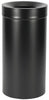 27-Gallon Stainless Steel Indoor Waste Can [Black Finish]