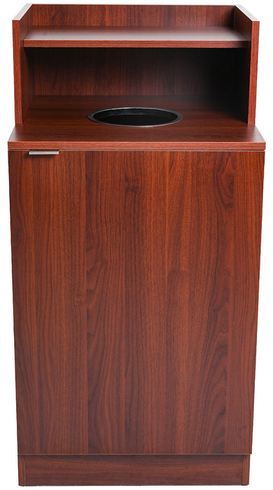 40-Gallon Wood Waste Receptacle w/ Drop Hole