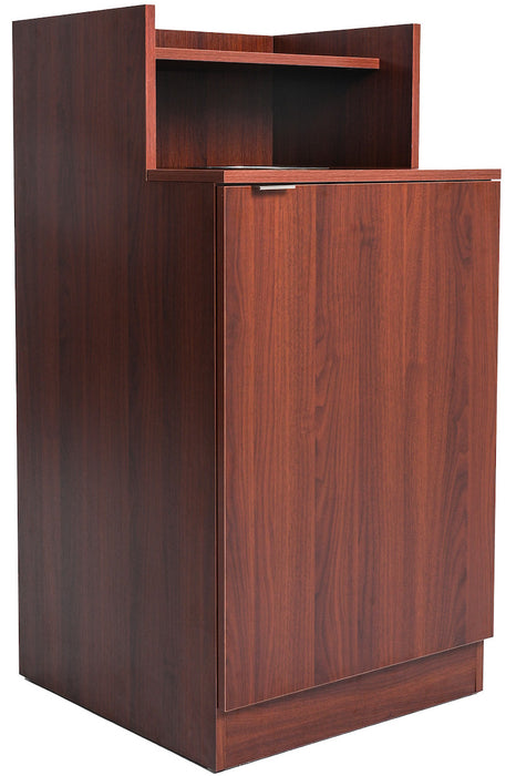 40-Gallon Wood Waste Receptacle w/ Drop Hole