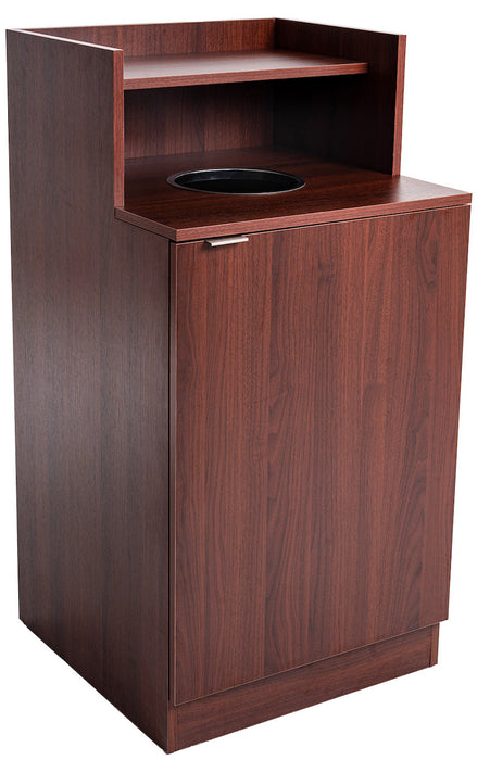 40-Gallon Wood Waste Receptacle w/ Drop Hole