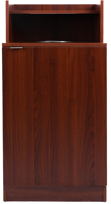 40-Gallon Wood Waste Receptacle w/ Drop Hole