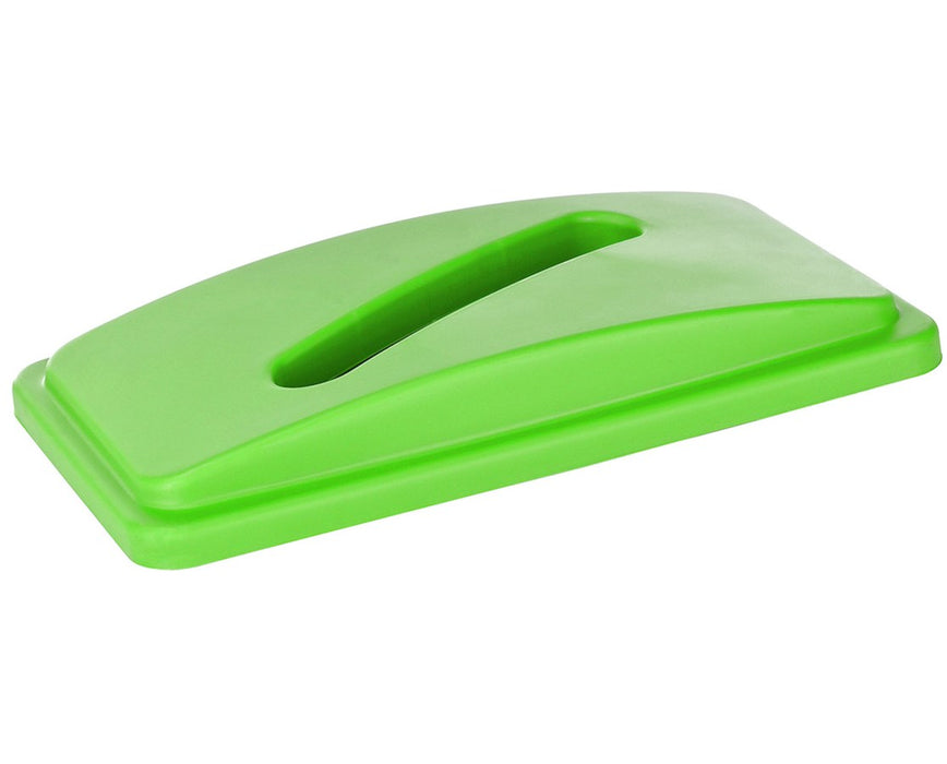 Trash Can Lid - Paper Recycling - Lime Green - 1 ea