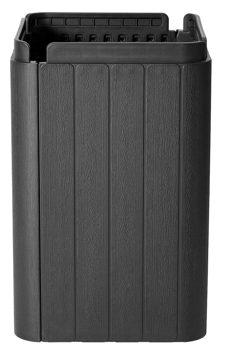 MaxDuty 42 Gallon Outdoor Plastic Trash Bin