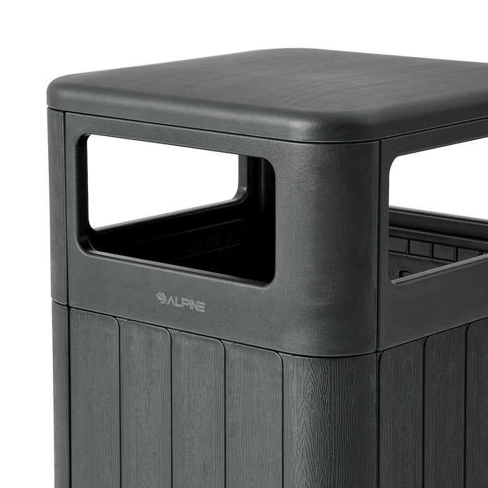 MaxDuty 42 Gallon Outdoor Plastic Trash Bin