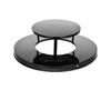 Rain Bonnet Lid for Outdoor Metal Trash Can. 38 Gallon Black