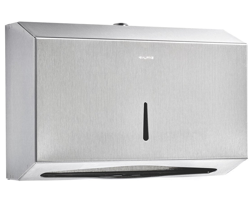 Stainless C-Fold / Multifold Paper Towel Dispenser — Tiger Medical