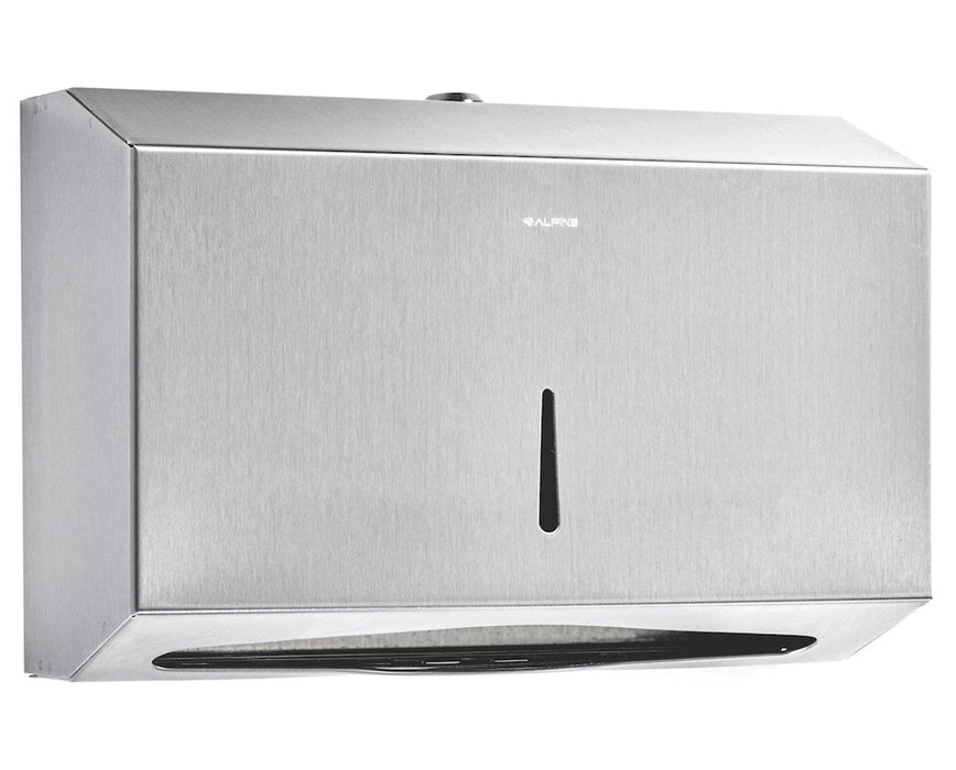 Stainless C-Fold / Multifold Paper Towel Dispenser — Tiger Medical