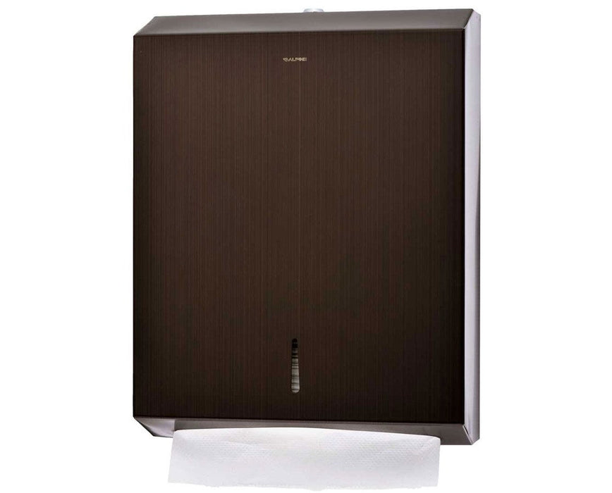 Stainless C-Fold / Multifold Paper Towel Dispenser — Tiger Medical