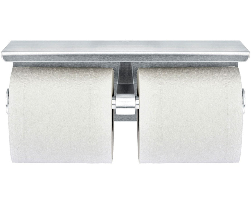 Toilet Paper Holder with Shelf Storage Rack