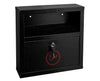 Quick Clean Cigarette Disposal Bin - Black