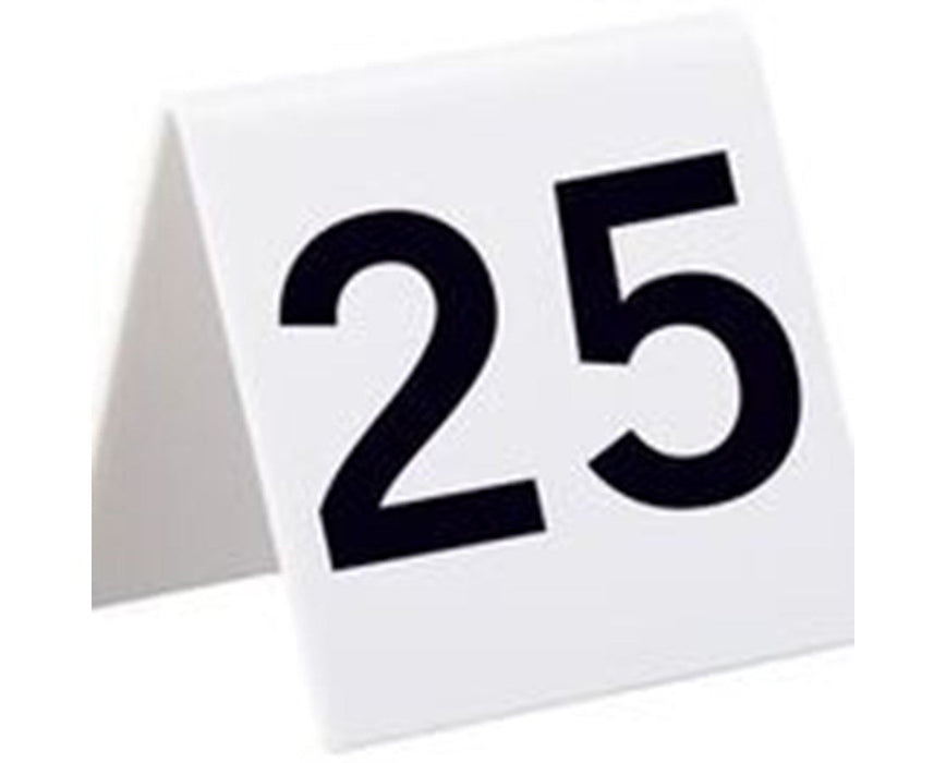 Table Number Tents (Qty. 25)