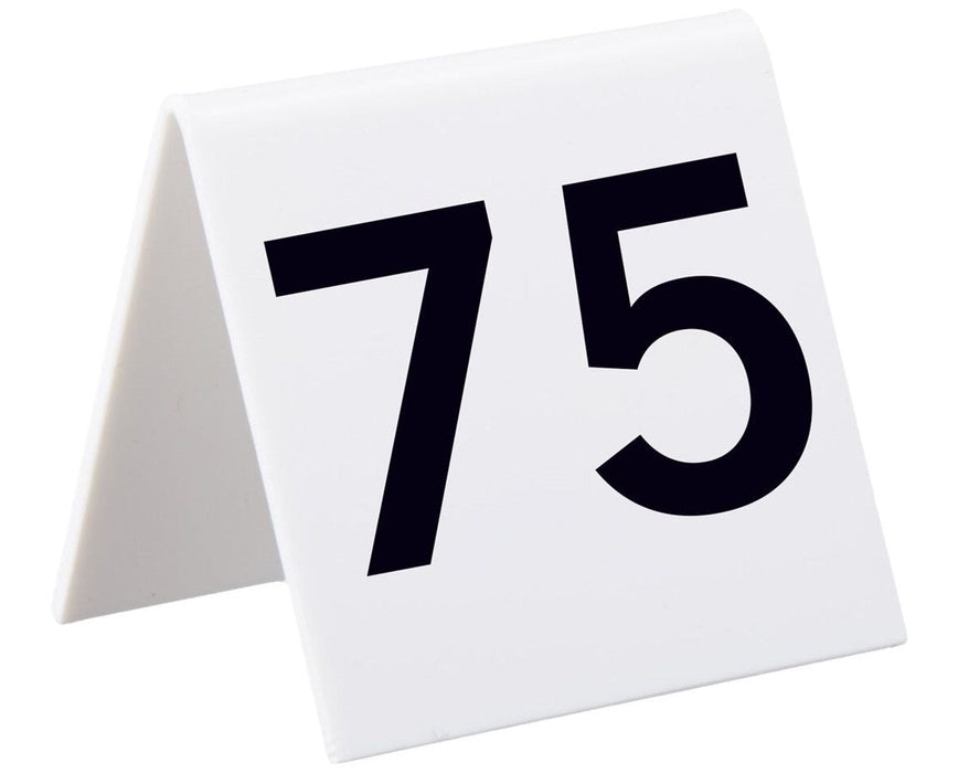 Table Number Tents (Qty. 25)