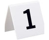 1 to 25 Table Number Tents (25/pk)