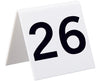 Self Standing Number Cards, Numbers 26-50