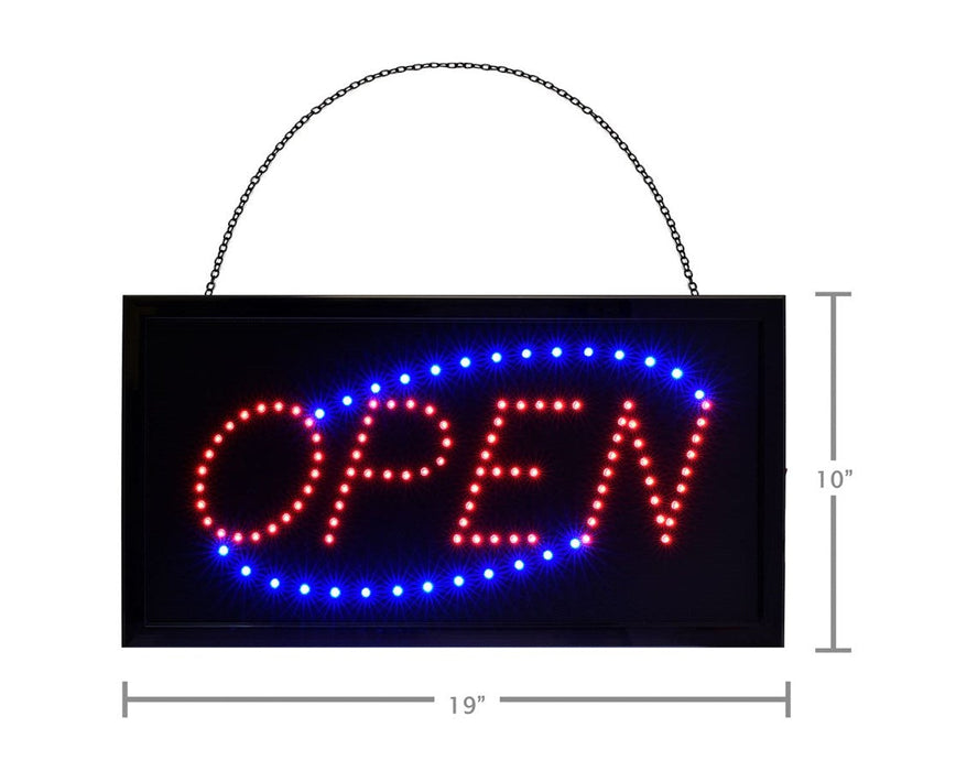 Open LED Hanging Sign