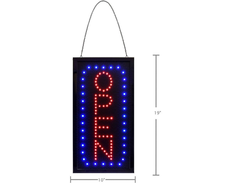 Open LED Hanging Sign