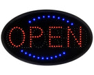 Open / Closed Oval LED Hanging Sign