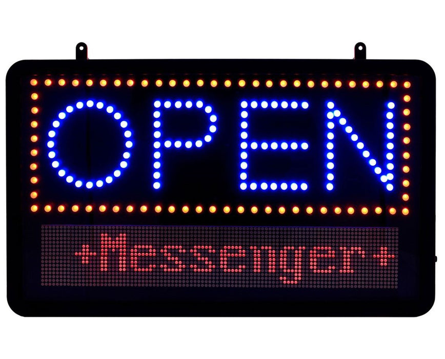 LED Open Progammable Sign
