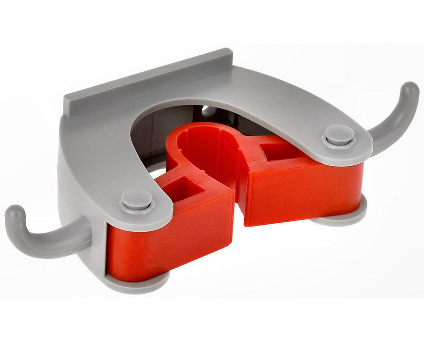 Wall-Mounted Mop and Broom Holder
