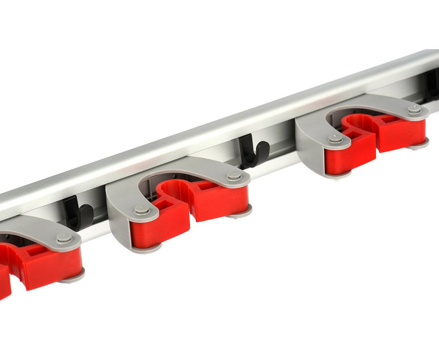 Wall-Mounted Mop and Broom Holder