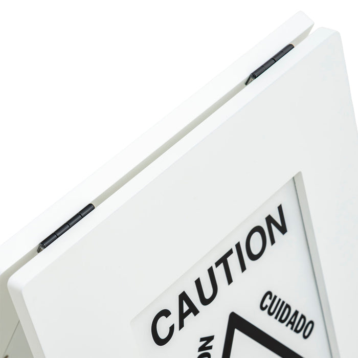 Wooden Wet Floor Sign