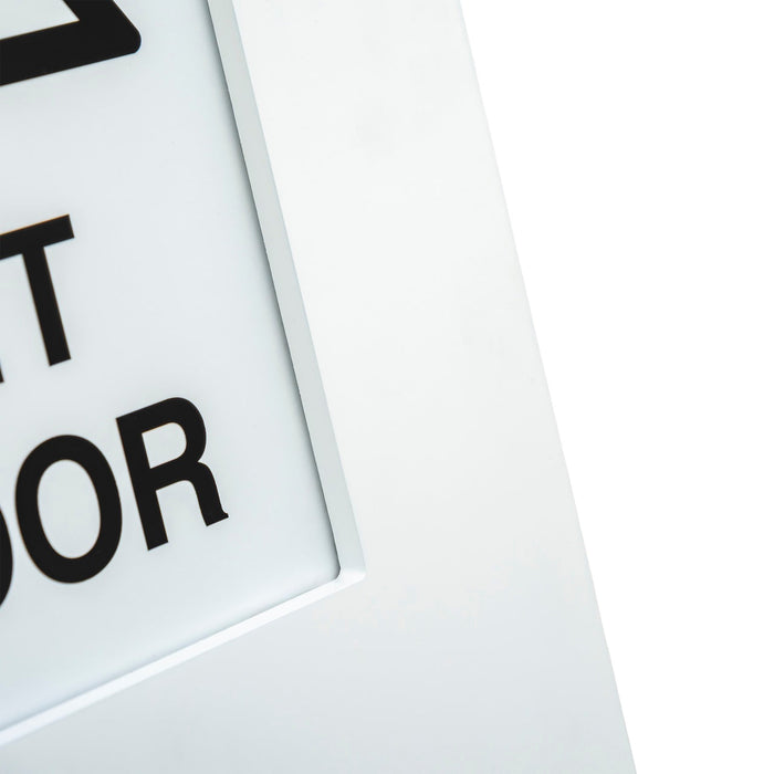 Wooden Wet Floor Sign