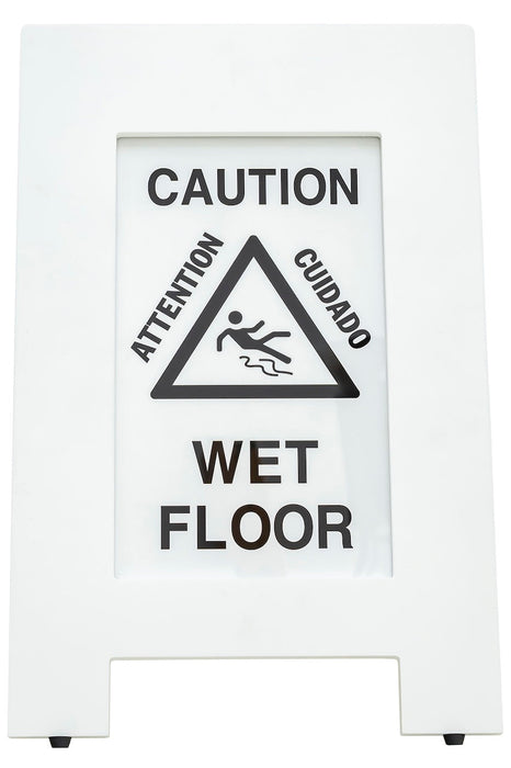 Wooden Wet Floor Sign
