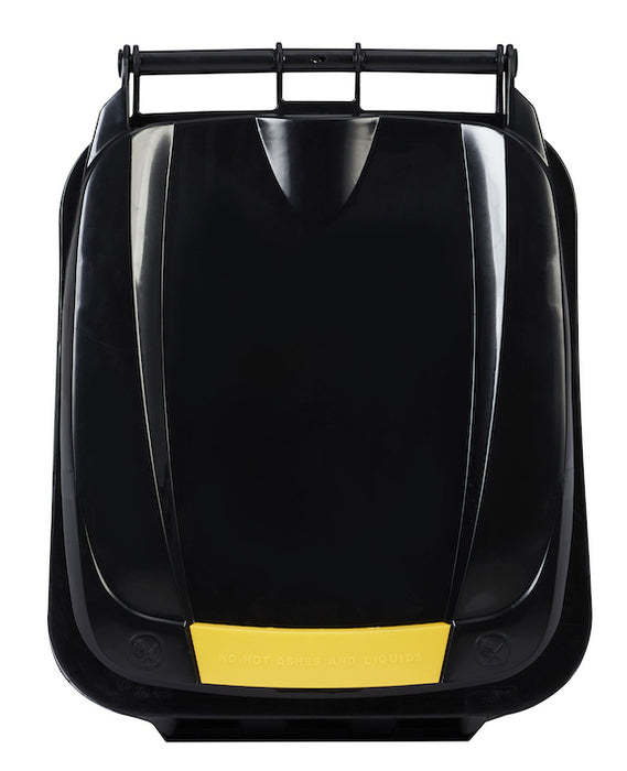 64-Gallon Square Trash Can w/ Wheels