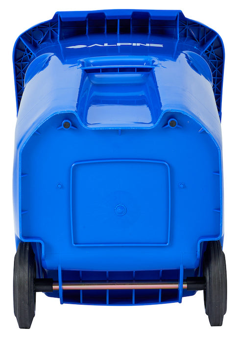 64-Gallon Square Trash Can w/ Wheels