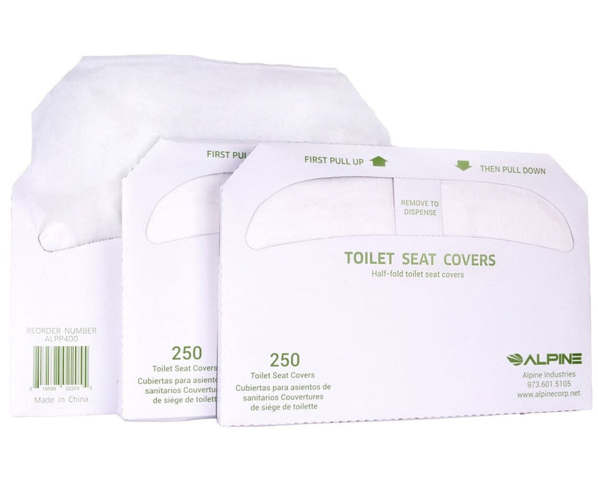 Half-Fold Flushable Toilet Seat Cover 250 Sheets