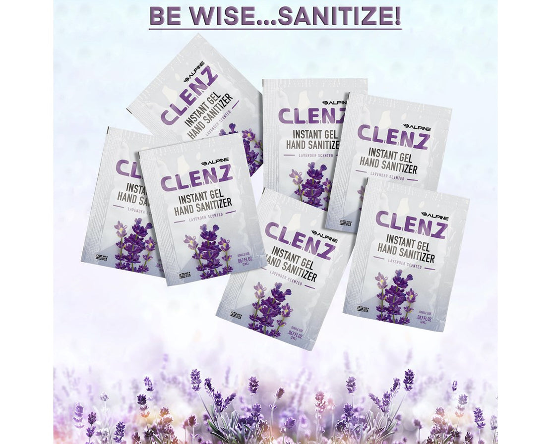 Alpine Industries Clenz Instant Gel Hand Sanitizer Packets Save At