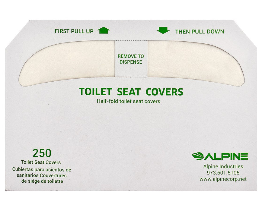 Half-Fold Flushable Toilet Seat Cover 250 Sheets