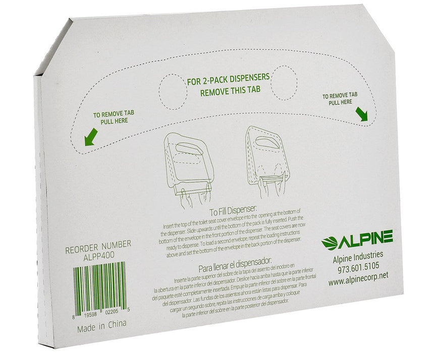 Half-Fold Flushable Toilet Seat Cover 250 Sheets