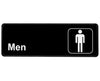 Mens Restroom Sign, 3x9