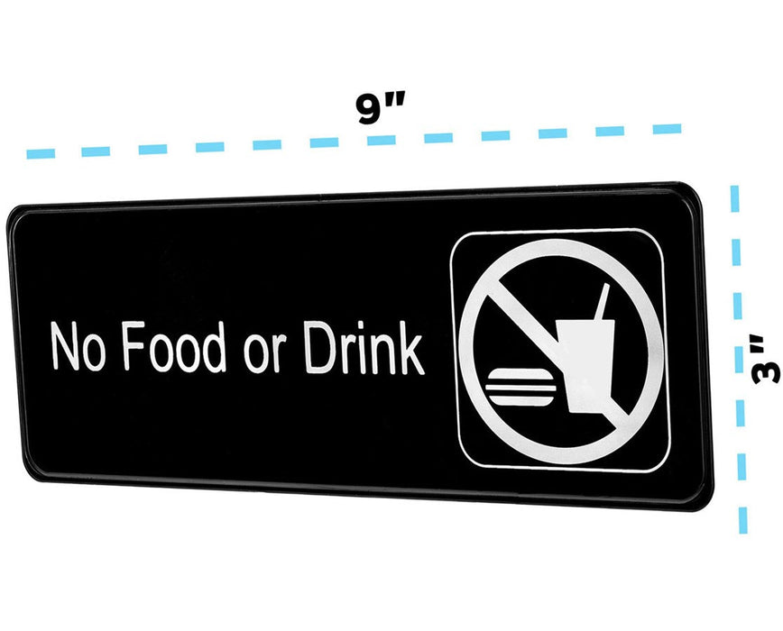 No Food or Drink Sign