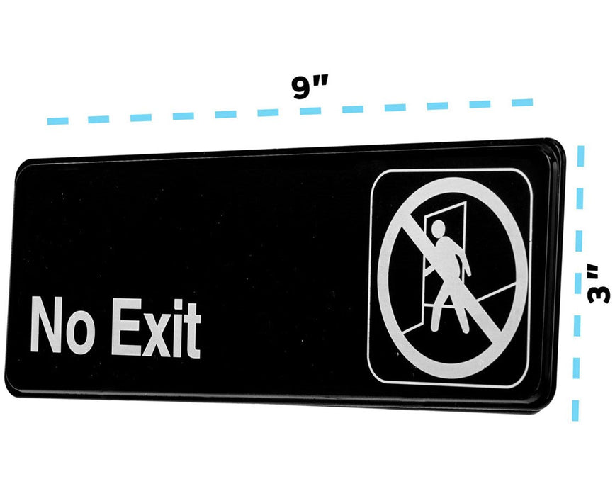 No Exit Sign, 3x9